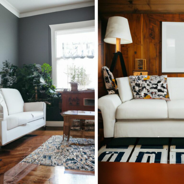 Vintage vs modern home decor ideas